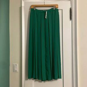 JCrew pleated skirt